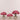 Floral Arrangement-Artificial Rose Arrangement in Glass Vase-Bloomr