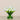 -Artificial Calla lily Arrangement in Glass Vase-Bloomr