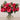 -Artificial Peony Arrangement in Glass Vase-Bloomr