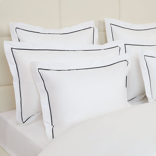 طقم كسوات وسائد<br>التشكيلة الفندقية<br>قطن مصري 100%