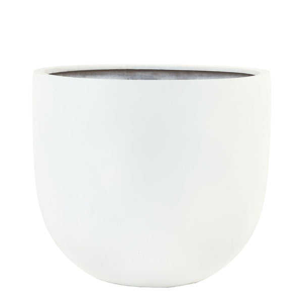 وعاء شجرة دائري من ألياف البوليمر - كبير