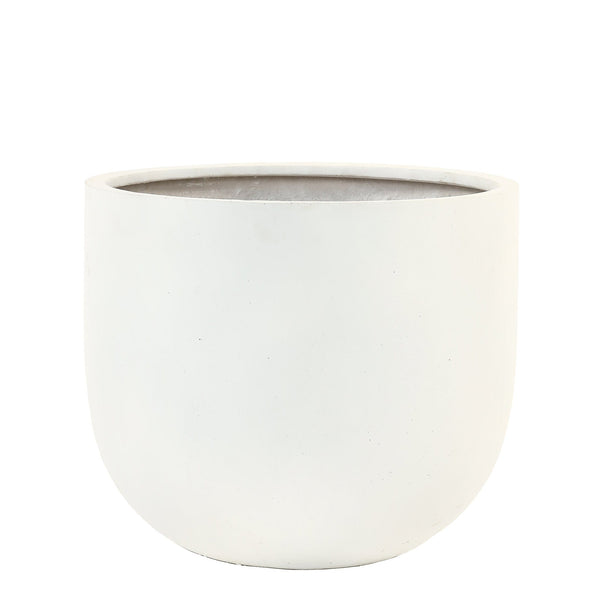 وعاء شجرة دائري من ألياف البوليمر - متوسط