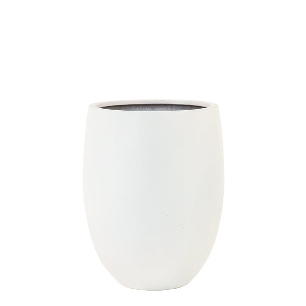 وعاء شجرة دائري من ألياف البوليمر - صغير