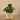 Plants-Artificial Pancake Plant in White & Gold Pot-Bloomr