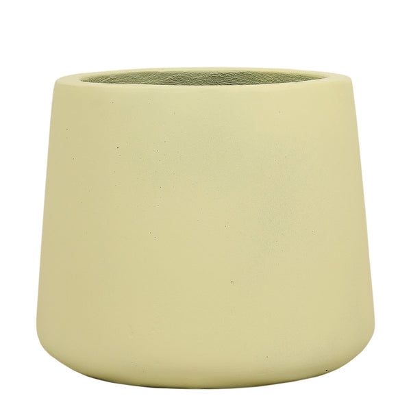 أصيص إسمنتي دائري كبير للأشجار