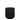 Pots-Black Concrete Pot - Small-Bloomr