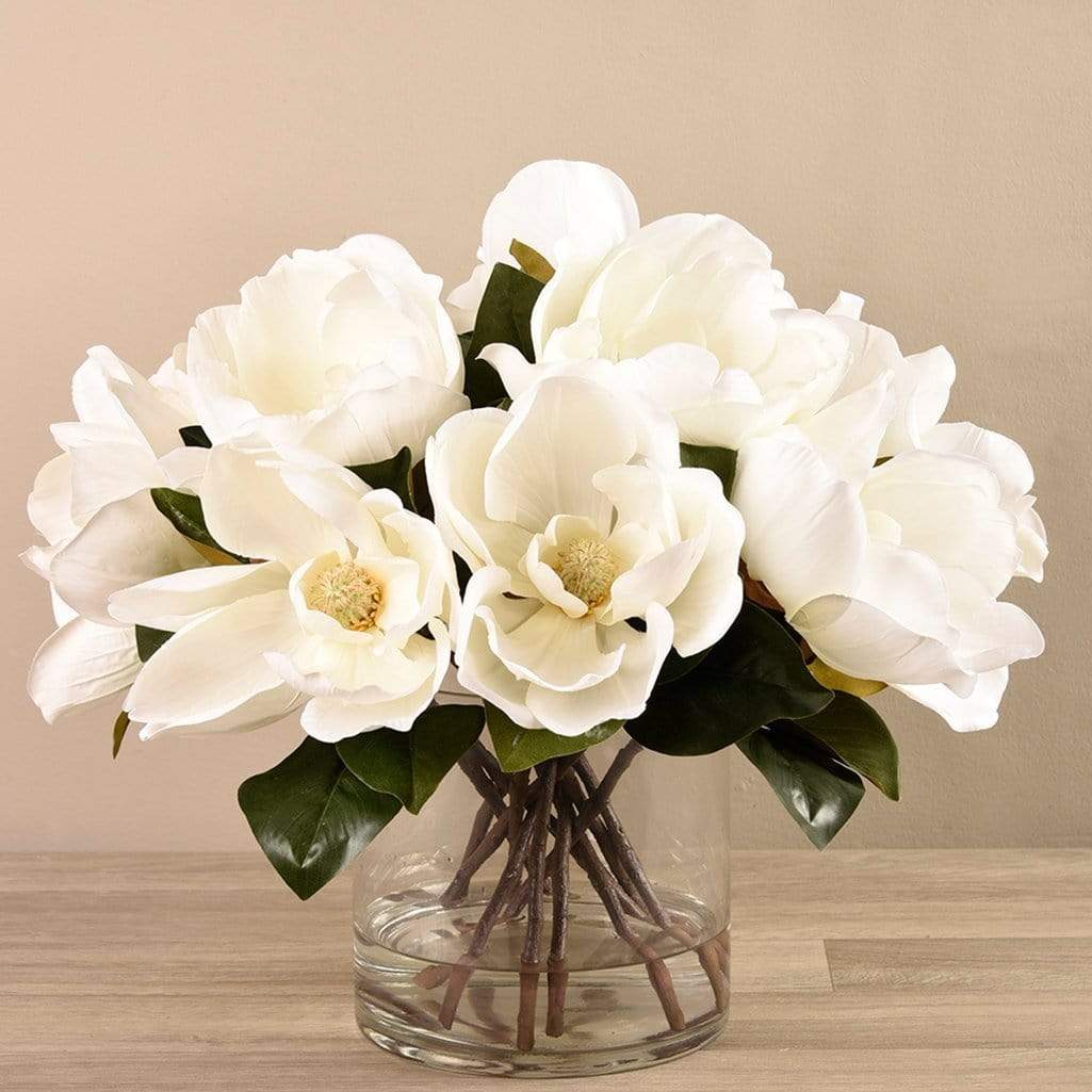 Luxury Artificial Magnolia Arrangements – Bloomr-Saudi