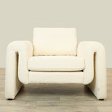 Furniture-Bristol - Bouclé <br> Armchair Lounge Chair-Bloomr