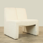 Furniture-Nella - Bouclé<br>Armchair Lounge Chair-Bloomr