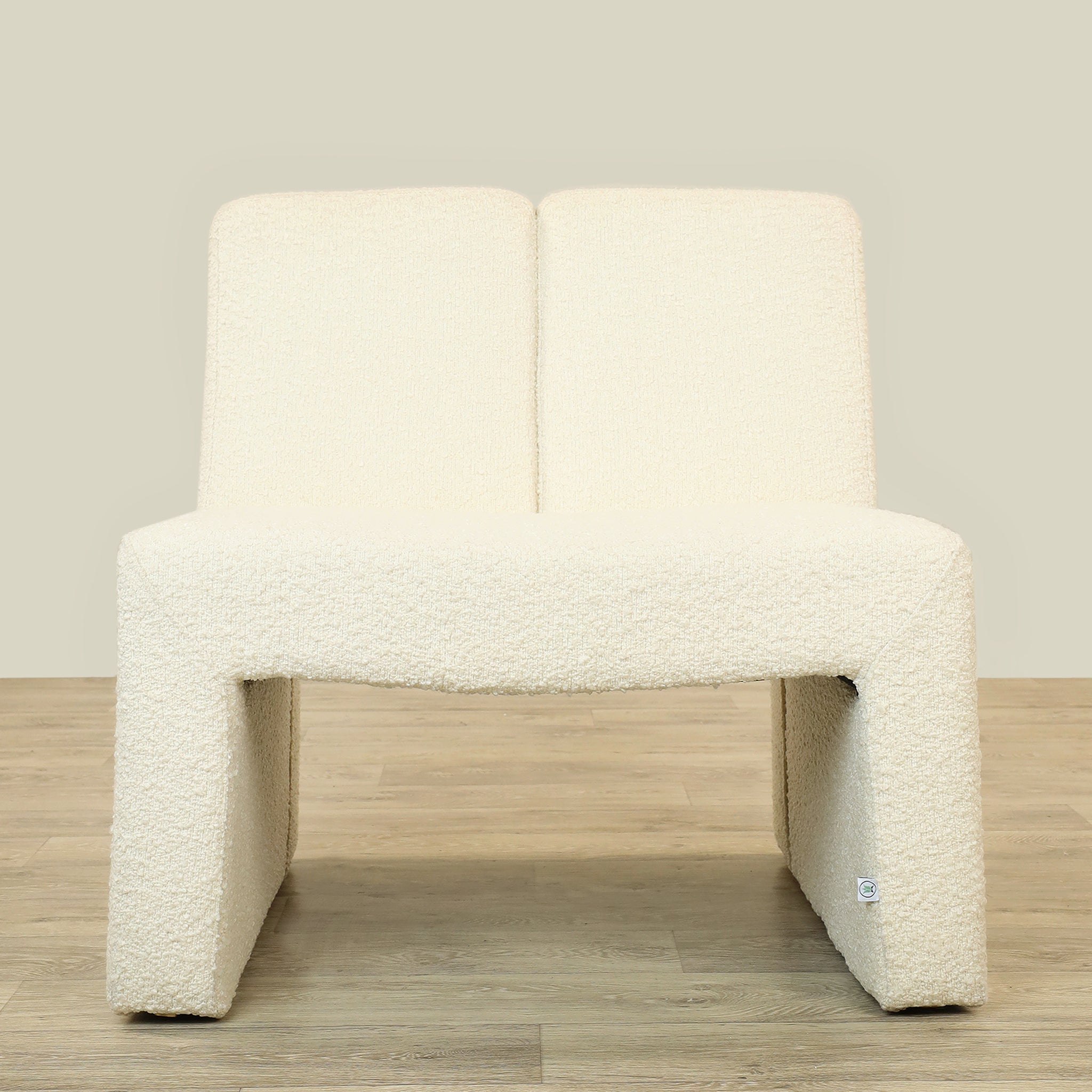 Furniture-Nella - Bouclé<br>Armchair Lounge Chair-Bloomr