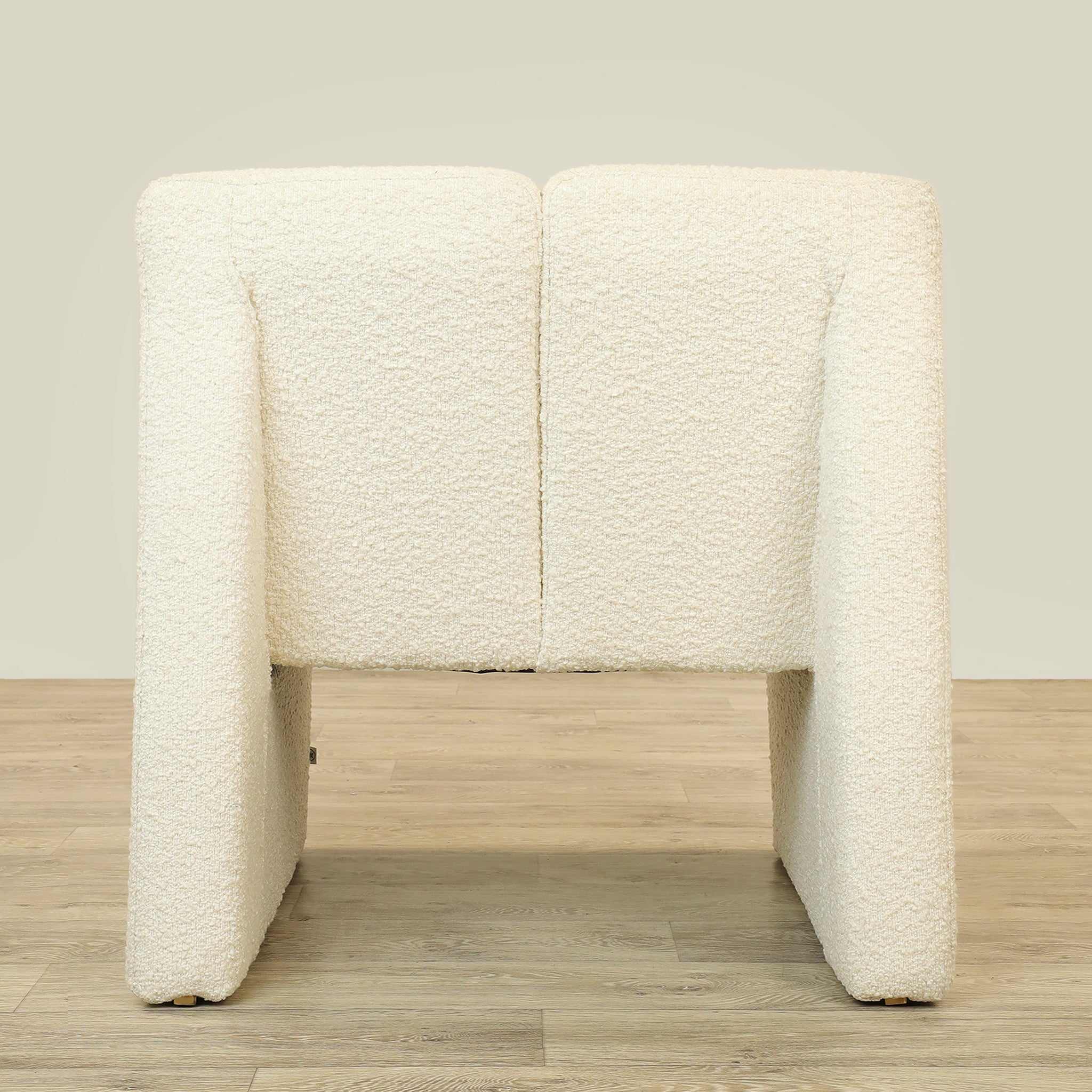 Furniture-Nella - Bouclé<br>Armchair Lounge Chair-Bloomr