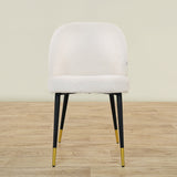 Furniture-Galvin - Bouclé<br>Dining Chair-Bloomr