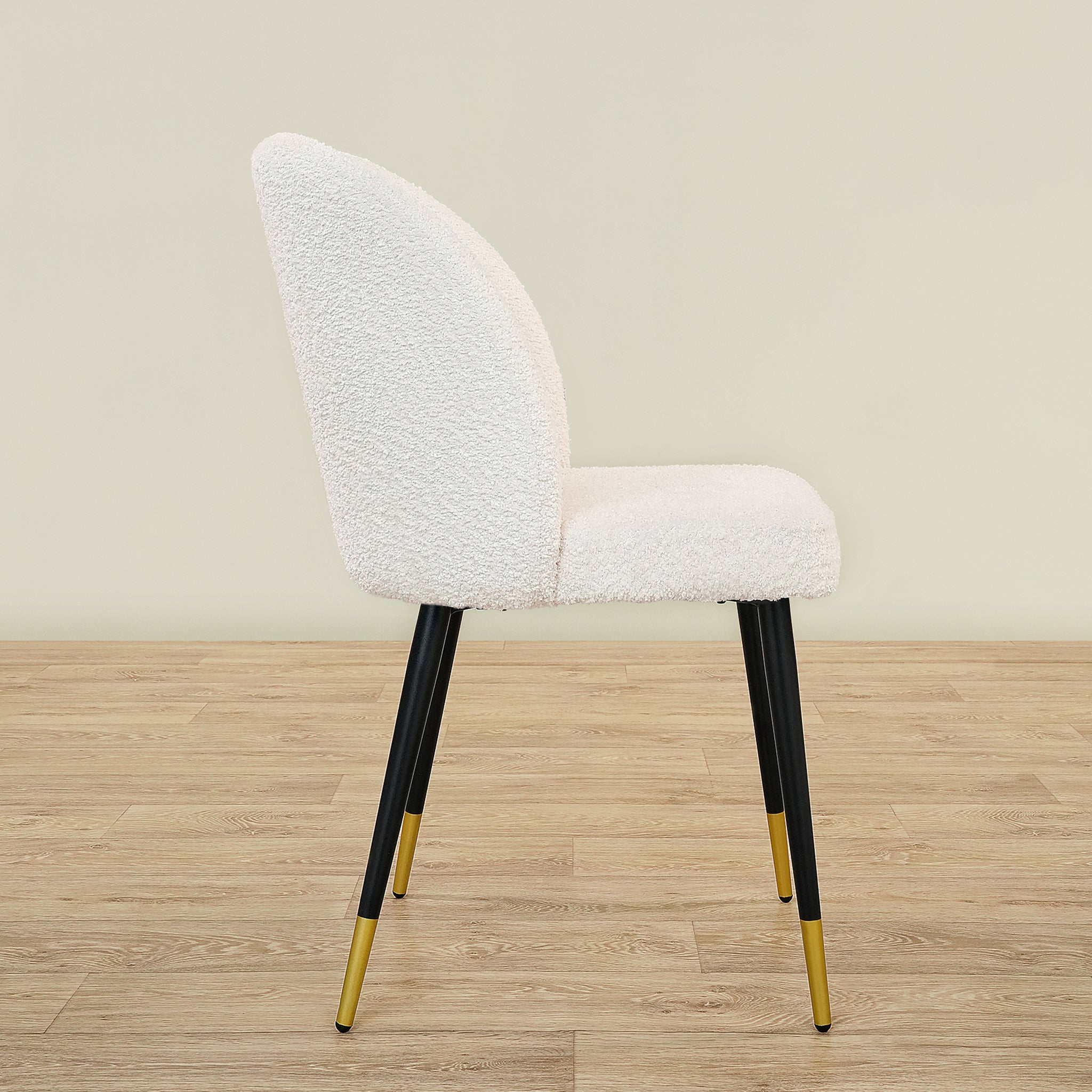 Furniture-Galvin - Bouclé<br>Dining Chair-Bloomr