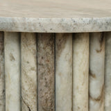 Furniture-Detti  <br>Marble Side Table-Bloomr