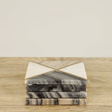 Marble Coaster  <br> Set of 4