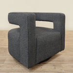 Furniture-Salvador <br> Swivel Armchair Lounge Chair-Bloomr