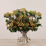 Berry Arrangement in Glass Vase