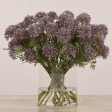 Allium Arrangement in Glass VaseBloomr-Saudi