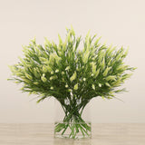 Trifolium Angustifolium Arrangement in Glass Vase