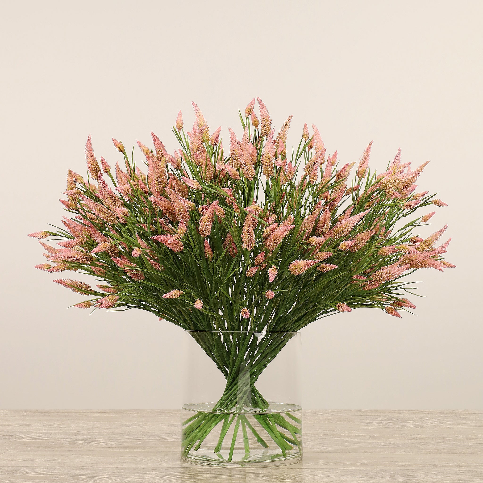 Trifolium Angustifolium Arrangement in Glass Vase