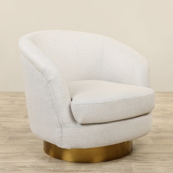 Burnaby <br> Swivel Armchair Lounge Chair