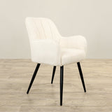 Furniture-Davis - Bouclé <br>Dining Chair-Bloomr