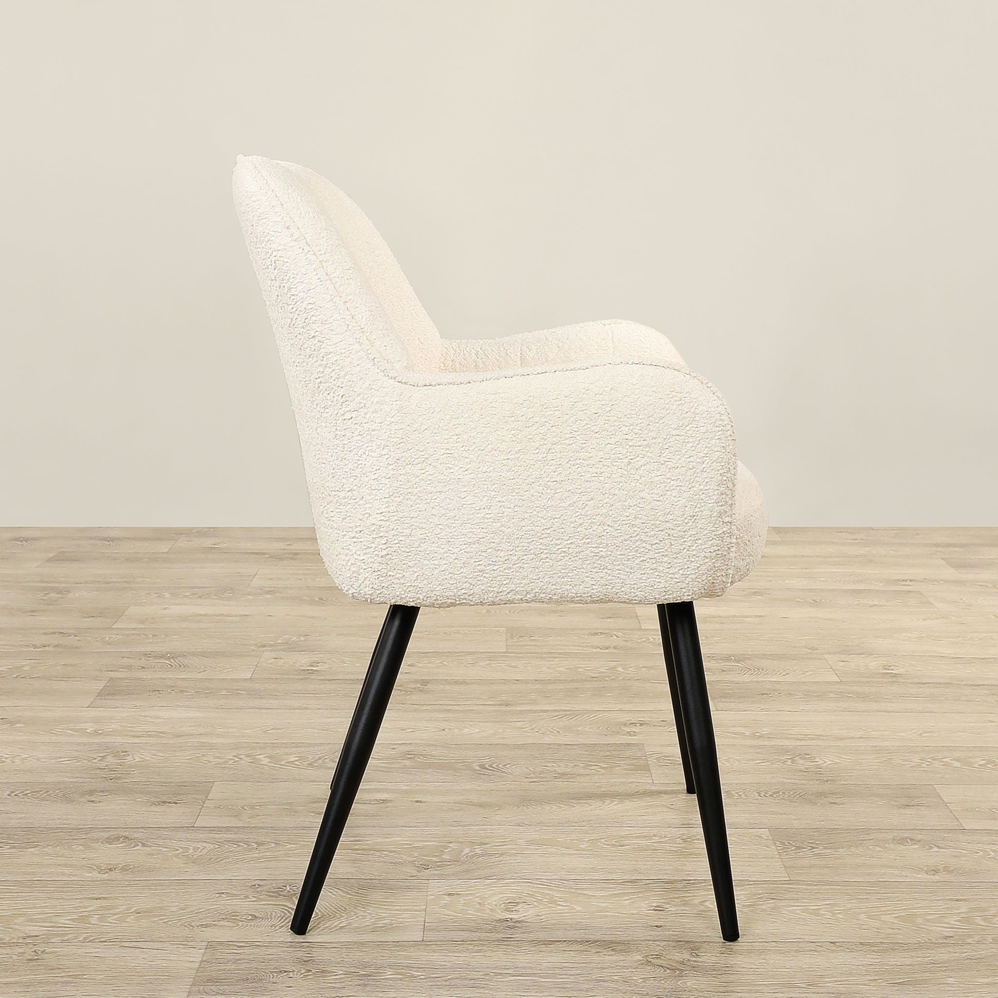 Furniture-Davis - Bouclé <br>Dining Chair-Bloomr