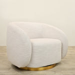 Digby <br> Swivel Armchair Lounge Chair - Bloomr