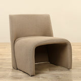 Furniture-Franklin - Bouclé <br>  Armchair Lounge Chair-Bloomr