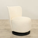 Gore - Bouclé<br> Swivel Armchair Lounge Chair - Bloomr