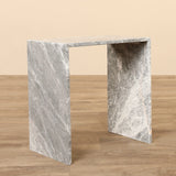 Clementine <br>Marble Side Table - Bloomr