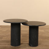 Lucy <br>Marble Side Table Set - Bloomr