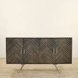 Wooden Sideboard / Cabinet - Bloomr